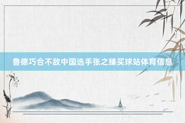 鲁德巧合不敌中国选手张之臻买球站体育信息