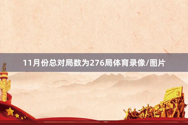 11月份总对局数为276局体育录像/图片