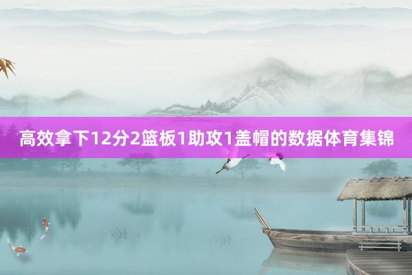 高效拿下12分2篮板1助攻1盖帽的数据体育集锦