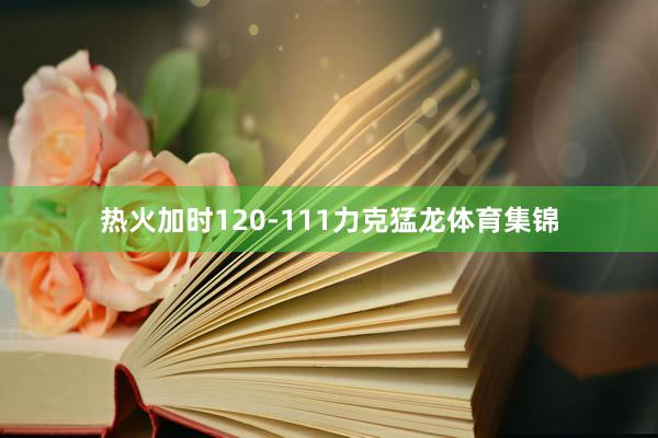 热火加时120-111力克猛龙体育集锦