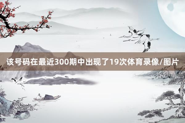 该号码在最近300期中出现了19次体育录像/图片
